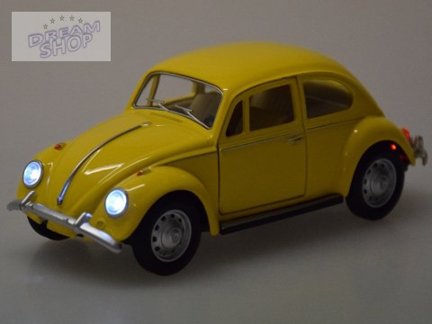 Auto kolekcjonerskie Volkswagen Classical Beetle 1967 1:36 metalowe auto światło dźwięk ZA5055