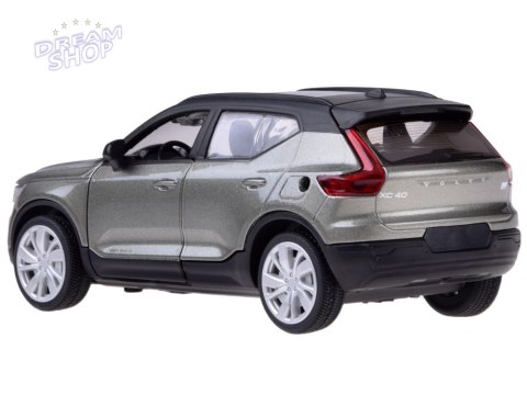 Auto metalowe Elektryczny crossover Volvo XC40 dźwięki światła ZA5043