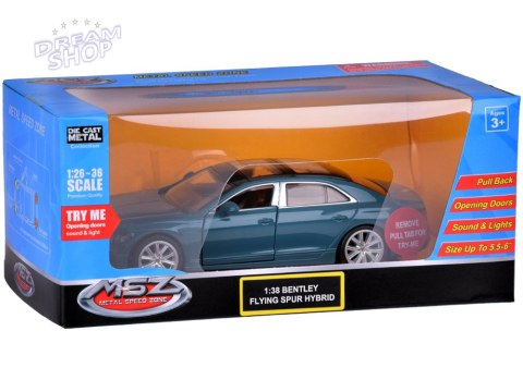 Auto metalowe model BENTLEY FLYING SPUR HYBRID 1:38 interaktyw. ZA5052