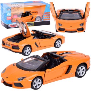 Auto metalowe model Lamborghini Aventador Roadster 1:32 interaktyw. ZA5053