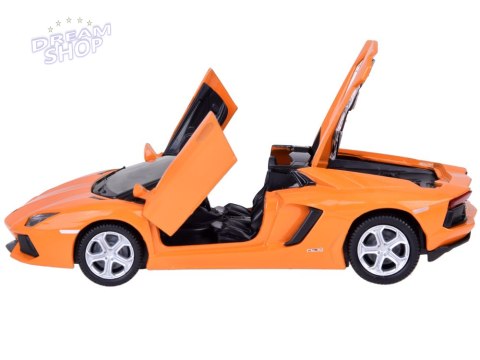 Auto metalowe model Lamborghini Aventador Roadster 1:32 interaktyw. ZA5053