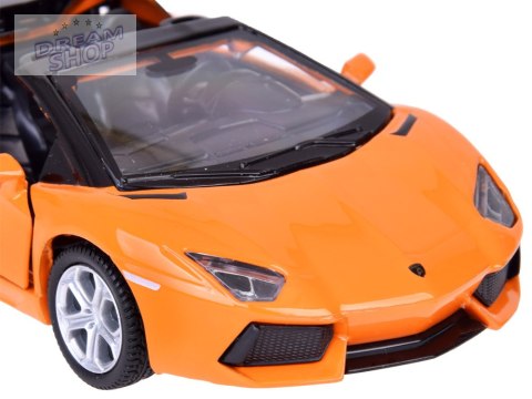 Auto metalowe model Lamborghini Aventador Roadster 1:32 interaktyw. ZA5053