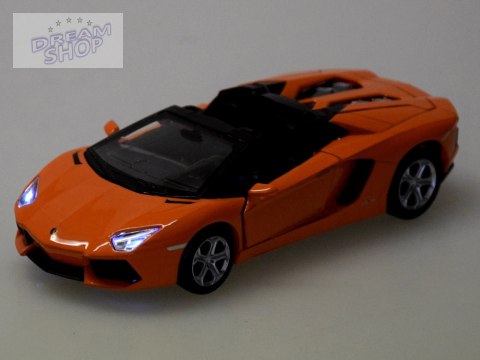 Auto metalowe model Lamborghini Aventador Roadster 1:32 interaktyw. ZA5053