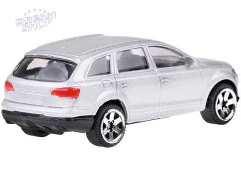 Metalowe autko licencjonowane Audi Q7 1:64 resorówka resorak ZA5058