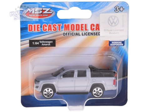 Metalowe autko licencjonowane Volkswagen Amarok 1:64 resorówka ZA5060