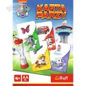 Gra podróżna Karta Parzy Psi Patrol Trefl 56 kart 4+ 02691