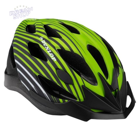 KASK ROWEROWY REGULOWANY DUNLOP R.S ZIELONY