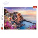 Puzzle Widok na miasteczko Manarola Włochy 1500 elementów Trefl 26137