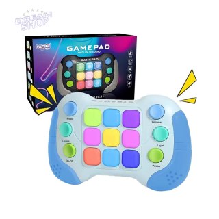 WOOPIE Elektroniczna Gra Zręcznościowa Pop-It Fidget Toy Gamepad Niebieski