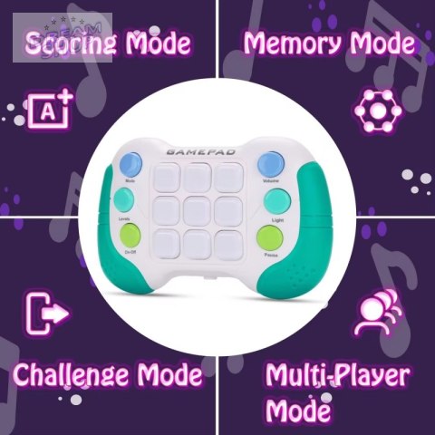 WOOPIE Elektroniczna Gra Zręcznościowa Pop-It Fidget Toy Gamepad