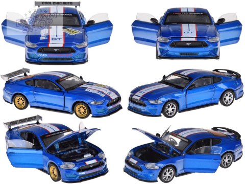 Zestaw Metalowe auto TUNING licencjonowane Ford Mustang GT 1:42 ZA5057