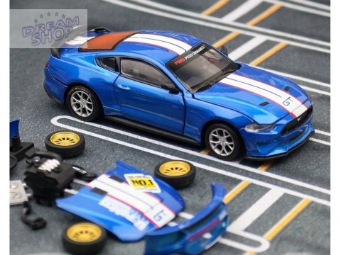 Zestaw Metalowe auto TUNING licencjonowane Ford Mustang GT 1:42 ZA5057