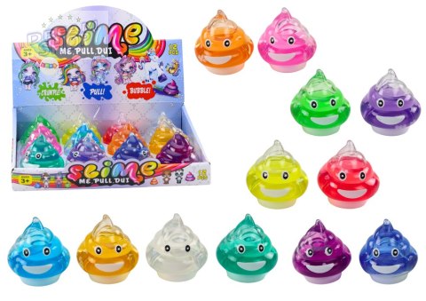 Glutek Slime Emotikon w Pudełeczku 150 g 12 Kolorów