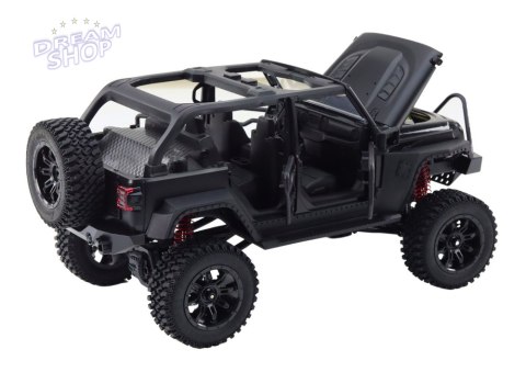 Auto Terenowe Zdalnie Sterowane RC 2.4G Napęd 4x4 Czarny