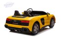 Pojazd Audi Spyder R8 LIFT STRONG Żółty