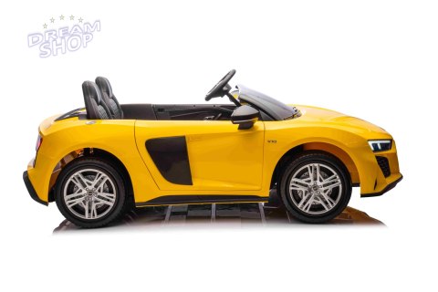 Pojazd Audi Spyder R8 LIFT STRONG Żółty