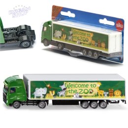 Siku ciężarówka z przyczepą model metal skala 1:87 S1627