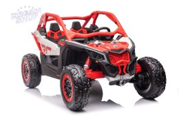 Auto Na Akumulator Buggy Can-am RS DK-CA001 Czerwone 4x4