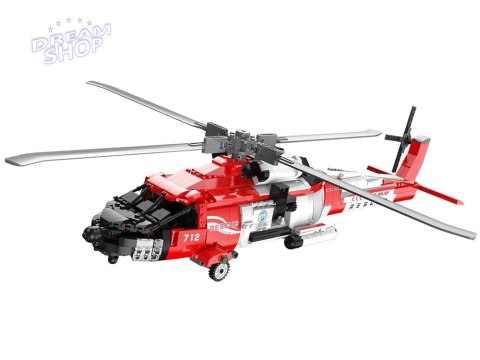 Klocki techniczne SikorskyHH-60J Jayhawk 1137el śmigłowiec lotniczy ZA5302