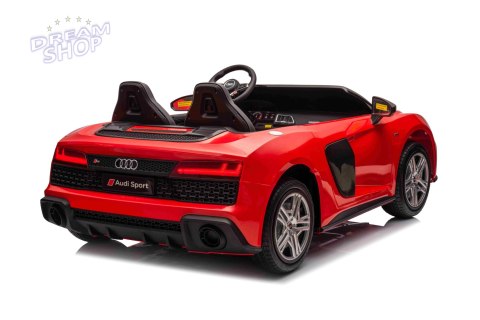 Pojazd Audi Spyder R8 LIFT Czerwony