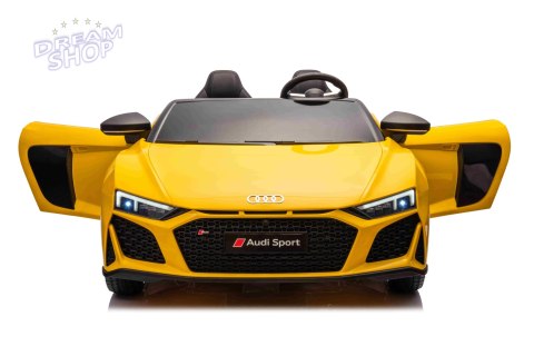 Pojazd Audi Spyder R8 LIFT Żółty