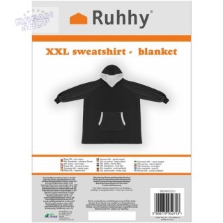 Bluza XXL - koc czarny Ruhhy 24403