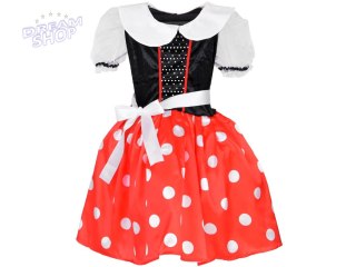 Uroczy Kostium Strój Myszki Minnie dla Dziewczynki przebranie L/XL ZA5280