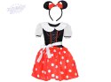 Uroczy Kostium Strój Myszki Minnie dla Dziewczynki przebranie L/XL ZA5280