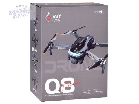 Quadrocopter Latający Dron model zdalnie sterowany składany + pilot RC0681