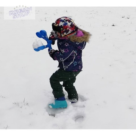 ŚNIEŻKOMAT- SNOWBALL DO ROBIENIA KULEK ŚNIEŻNYCH PODWÓJNY NIEBIESKI 1064543