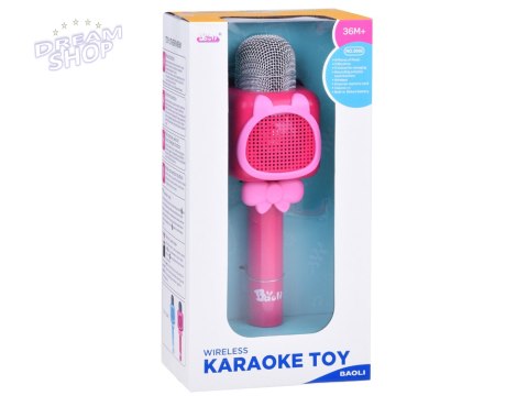 Bezprzewodowy Mikrofon dla dzieci KARAOKE nagrywanie Bluetooth IN0168