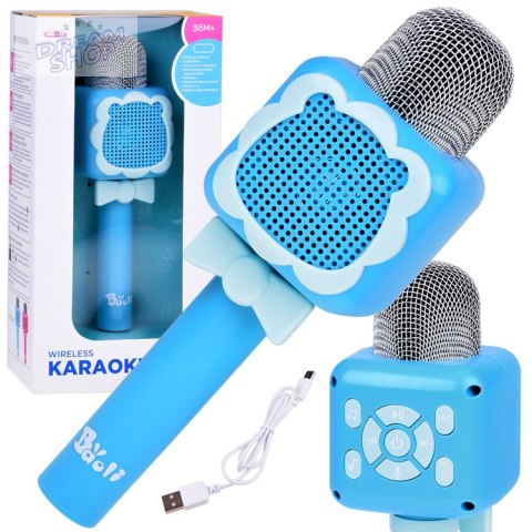 Bezprzewodowy Mikrofon dla dzieci KARAOKE nagrywanie Bluetooth IN0168