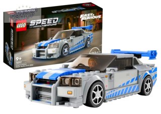 Klocki LEGO SPEED CHAMPIONS Fast & Furious Nissan Skyline GT-R (R34) 319 Elementów 76917