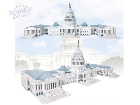 Puzzle 3D The Capitol Hill 132-elementy Puzzle przestrzenne ZA5400