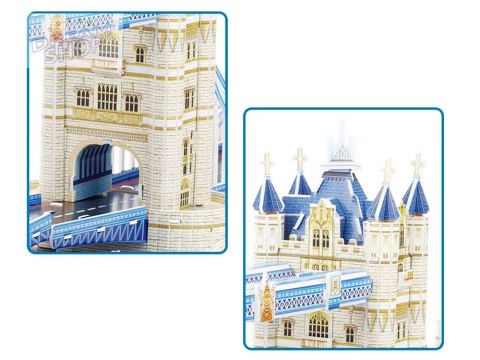 Puzzle 3D Tower Bridge 120-elementów Puzzle przestrzenne Londyn ZA5399