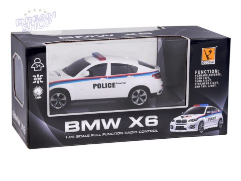 Sportowy radiowóz BMW X6 auto sterowane na pilota RC0660 BI