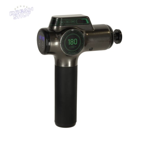 Pistolet do masażu masażer do pleców ciała wyświetlacz LED 8w1 Pistolet do masażu masażer do pleców ciała wyświetlacz LED 8w1