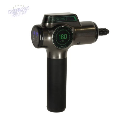 Pistolet do masażu masażer do pleców ciała wyświetlacz LED 8w1 Pistolet do masażu masażer do pleców ciała wyświetlacz LED 8w1
