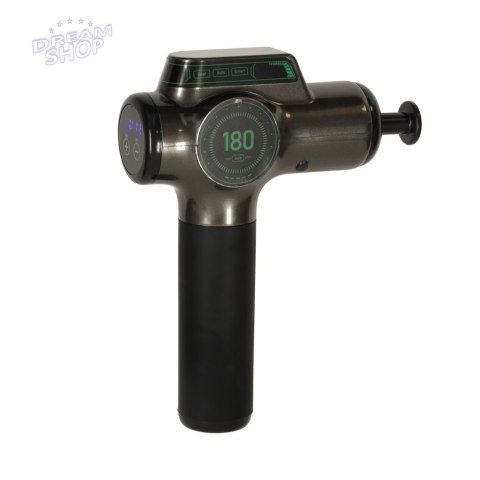 Pistolet do masażu masażer do pleców ciała wyświetlacz LED 8w1 Pistolet do masażu masażer do pleców ciała wyświetlacz LED 8w1