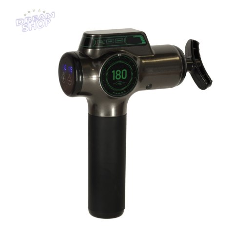 Pistolet do masażu masażer do pleców ciała wyświetlacz LED 8w1 Pistolet do masażu masażer do pleców ciała wyświetlacz LED 8w1