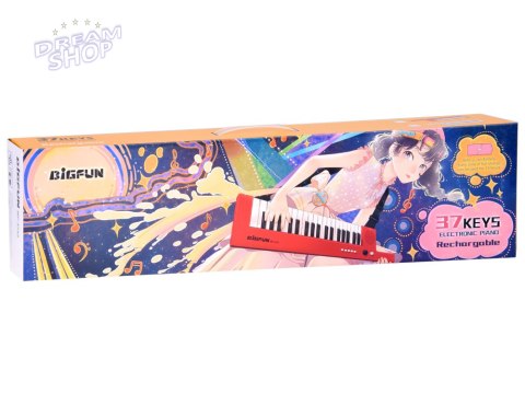 Organy Elektroniczne Keyboard z uchwytem + mikrofon 37klawisz IN0172 Organy Elektroniczne Keyboard z uchwytem + mikrofon 37klawisz IN0172