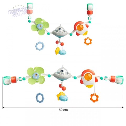 WOOPIE BABY Pałąk Łuk Zawieszka do Łóżeczka Wózka Fotelika Kosmos