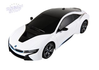 Auto RC 1:18 Rastar BMW I8 Białe