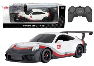 Auto RC 1:18 Rastar Porshe 911 GT3 Biało-Szare