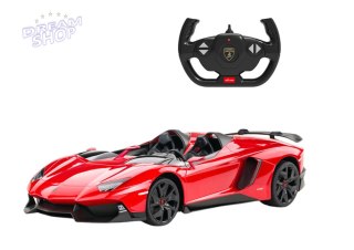 Auto RC Rastar 1:12 Lamborghini Aventador Czerwone Cabrio