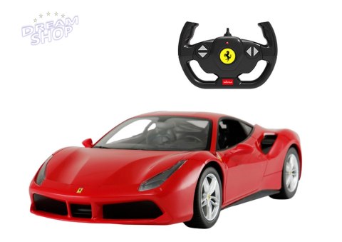 Auto Rastar 1:14 Ferrari 488 GTB Czerwone