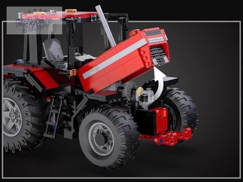 Duży Zestaw klocków 1675-ele 1:17 Traktor + pług Zdalnie sterowany ZA5251