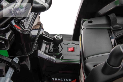 Pojazd MEGA Traktor D68 Z Przyczepką Zielony