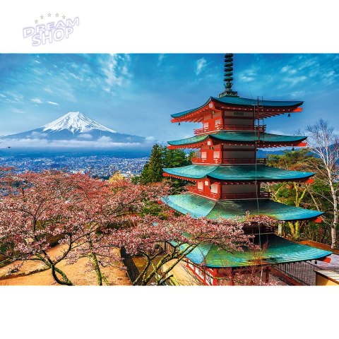 Puzzle krajobraz Góra Fudżi Japonia 1500 elementów Trefl 26132