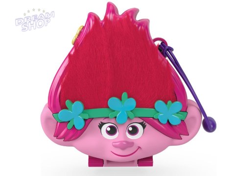 Zestaw Polly Pocket Trolls Trole zamykany domek Poppy HKV39 ZA5528